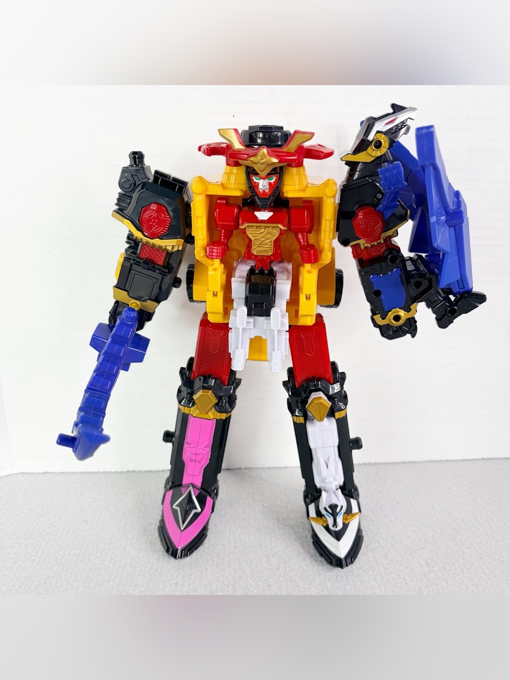 Bandai Power Rangers Ninja Steel Megazord DX 2016 Collectible Saban 43595
